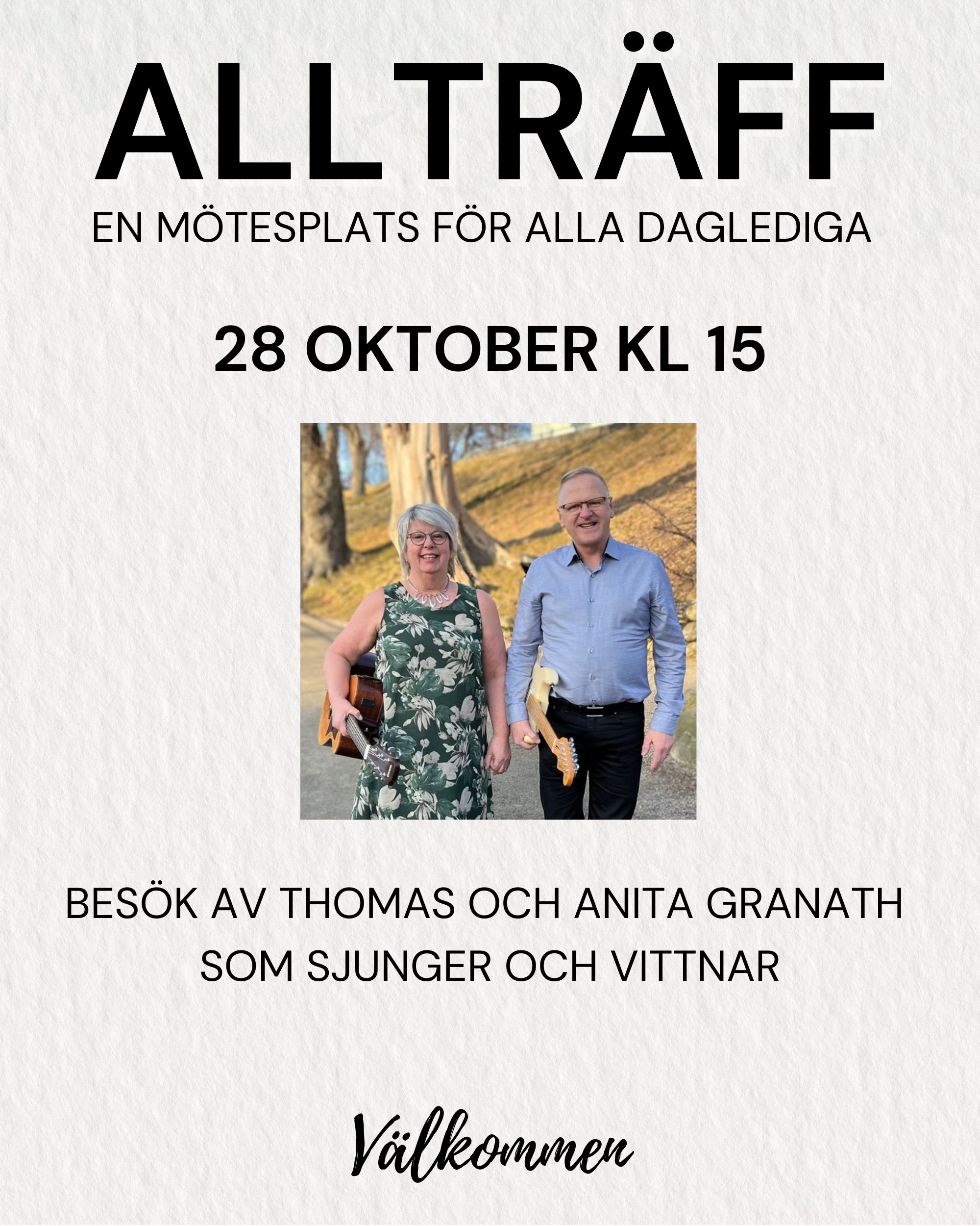 Allträff 28 okt